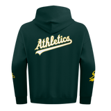 Pro Standard MLB Living Large Drop Shoulder Hood Oakland Athletics Forrest Green