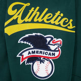 Pro Standard MLB Living Large Drop Shoulder Hood Oakland Athletics Forrest Green