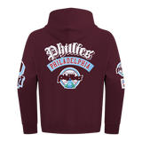 Pro Standard MLB Best Of Drop Shoulder Hoodie Philadelphia Phillies Wine