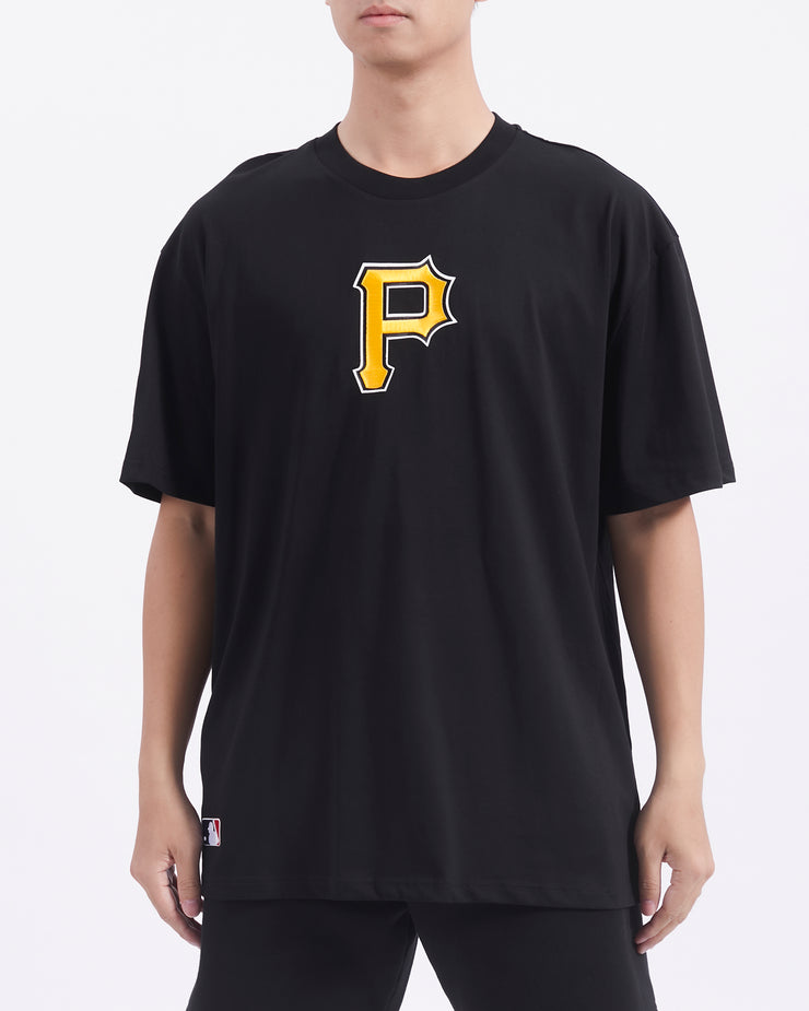 Pro Standard MLB City Signature Drop Shoulder Tee Pittsburgh Pirates Black