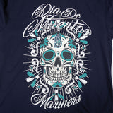 Pro Standard MLB Eternal Skull Drop Shoulder Tee Seattle Mariners Navy