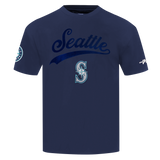 Pro Standard MLB Living Large Drop Shoulder Tee Seattle Mariners Navy