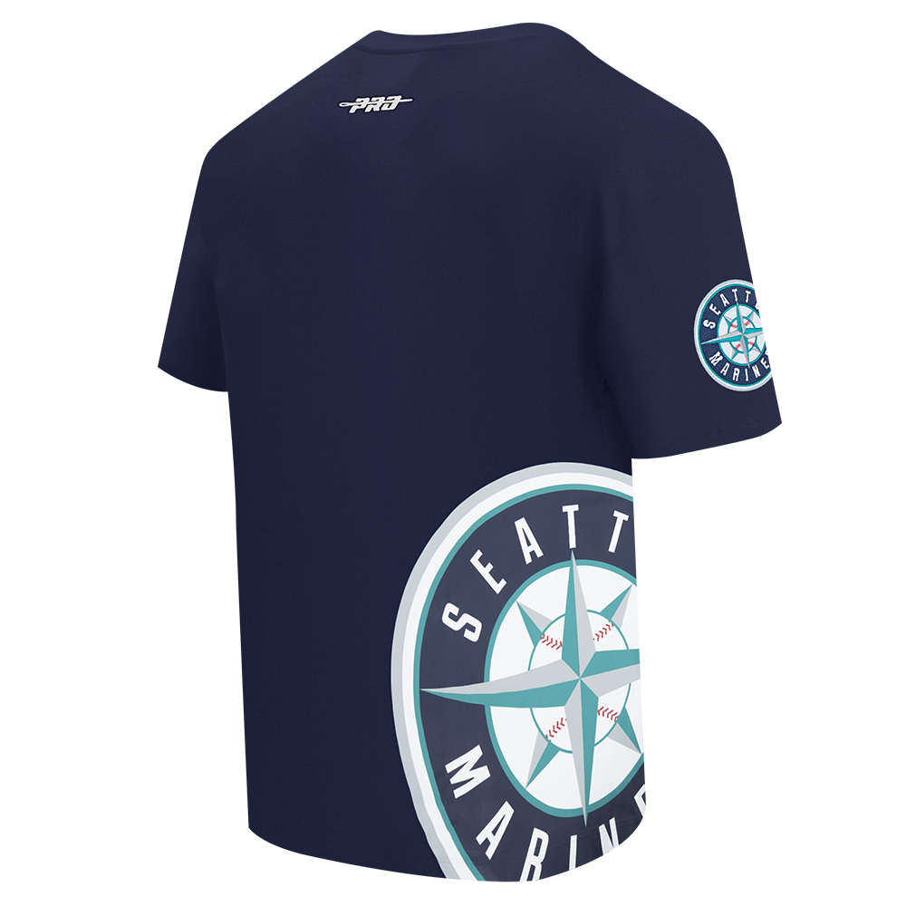 Pro Standard MLB Living Large Drop Shoulder Tee Seattle Mariners Navy