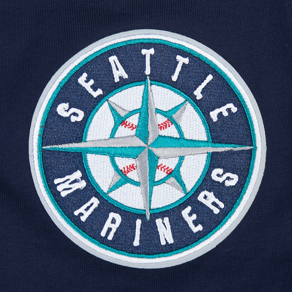 Pro Standard MLB Living Large Drop Shoulder Tee Seattle Mariners Navy