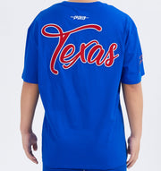 Pro Standard MLB City Signature Drop Shoulder Tee Texas Rangers Royal Blue