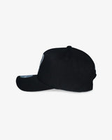 Mitchell & Ness NBA Flexfit 110 Black and White Milwaukee Bucks