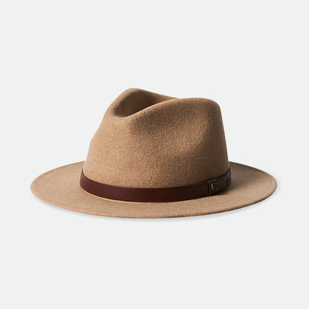 Brixton Messer Fedora Heather Sand