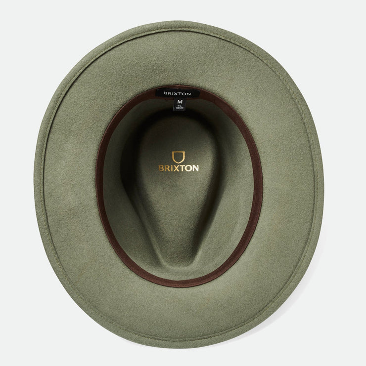 Brixton Messer Fedora Light Moss