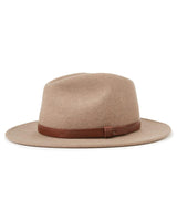 Brixton Messer Fedora Heather Natural
