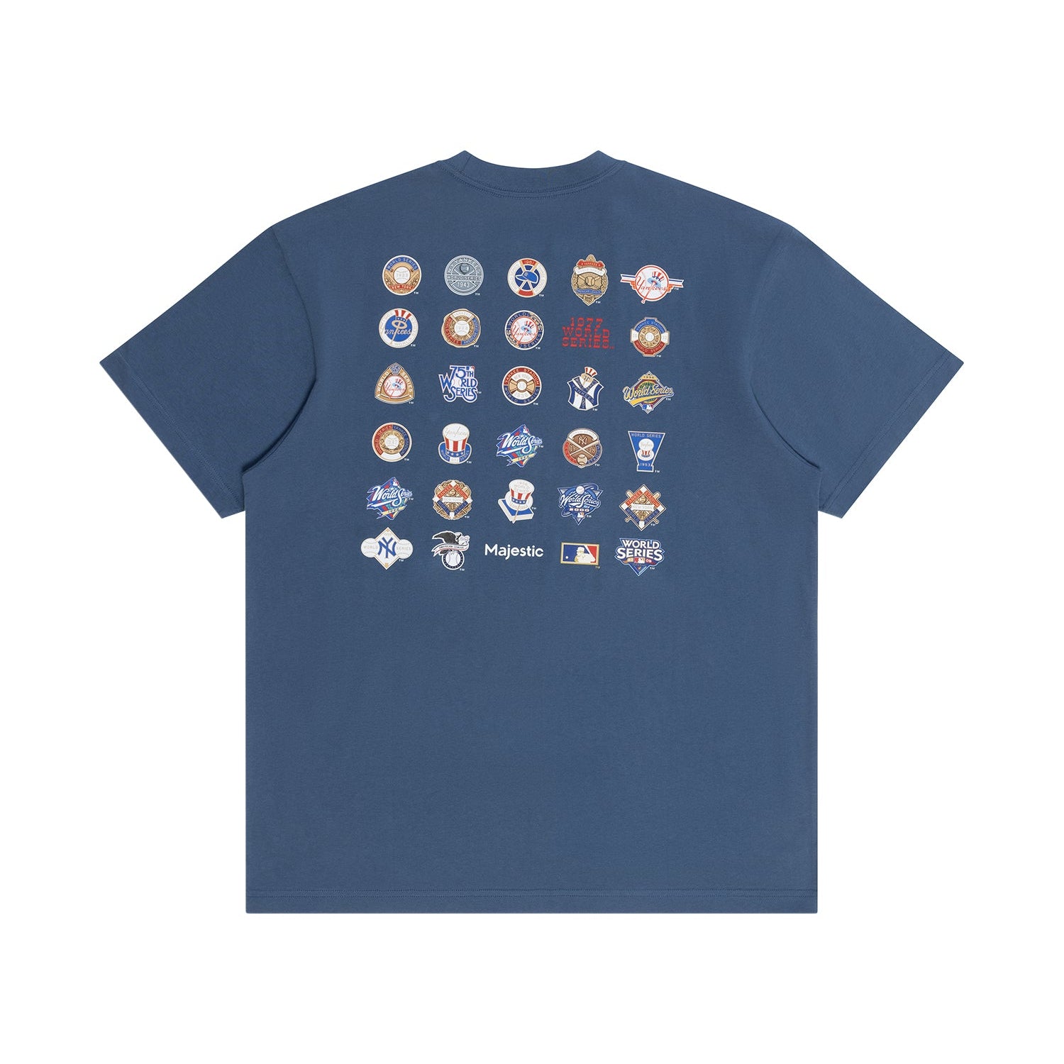 Majestic MLB Patch Champs Tee New York Yankess True Navy