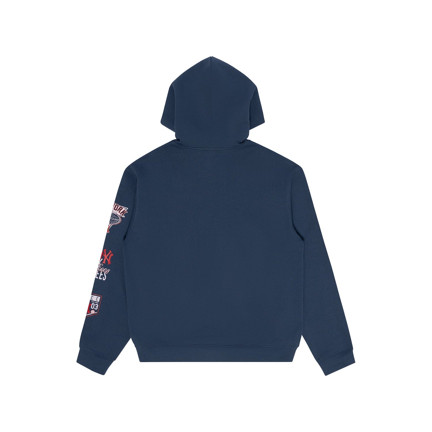 Majestic MLB Logo Patch Hoody New York Yankees True Navy