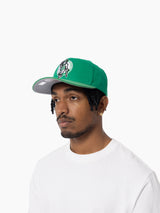 Mitchell & Ness NBA Pro Crown Suede Visor Boston Celtics Green