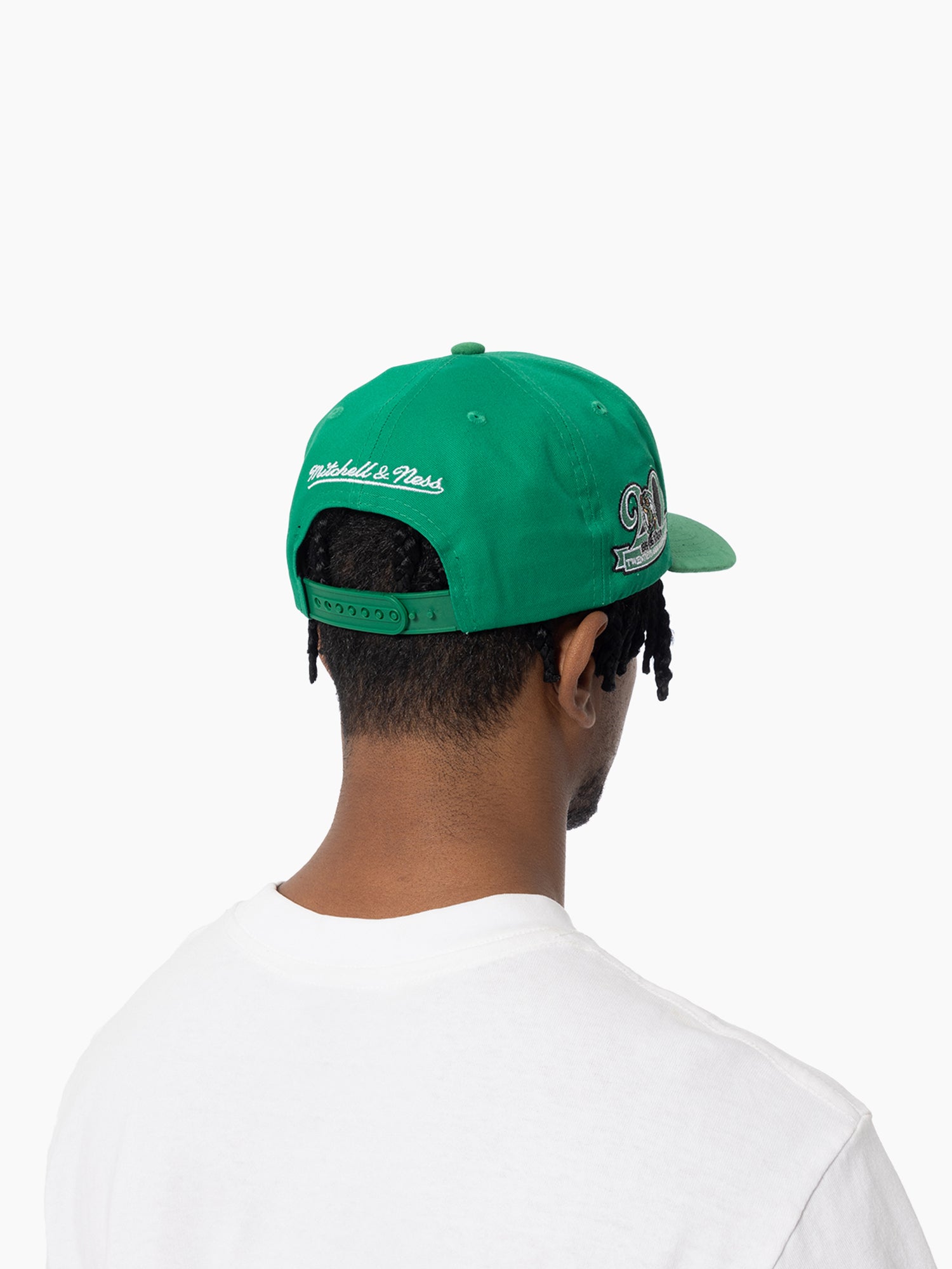 Mitchell & Ness NBA Pro Crown Suede Visor Boston Celtics Green
