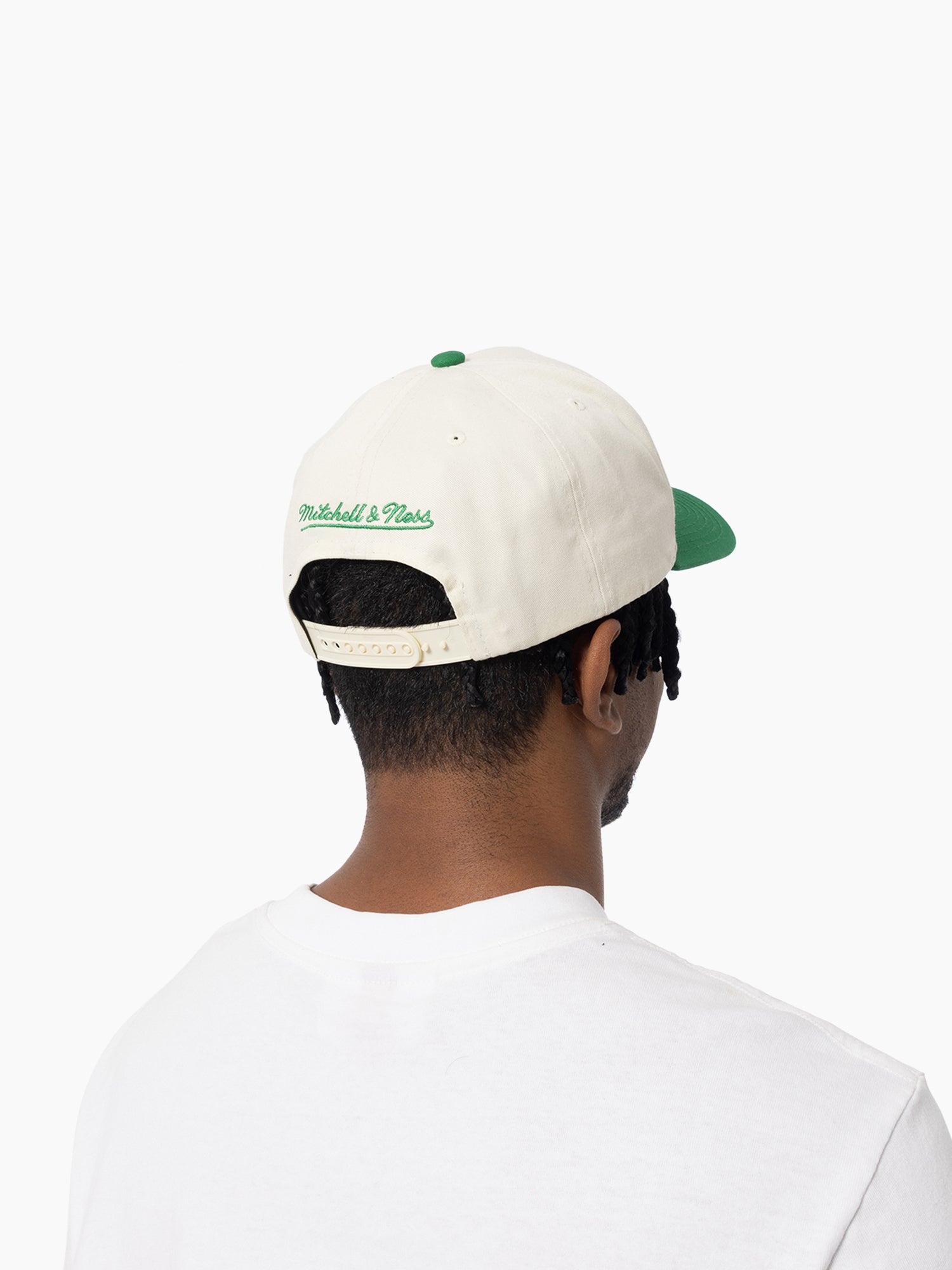 Mitchell & Ness NBA Pro Pinch Boston Celtics White Cream Green
