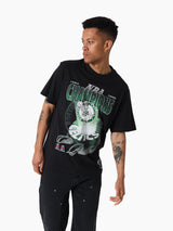 Mitchell & Ness NBA Hardlight Tee Boston Celtics Faded Black