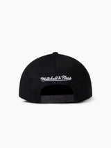 Mitchell & Ness NBA Flexfit 110 Black White Boston Celtics