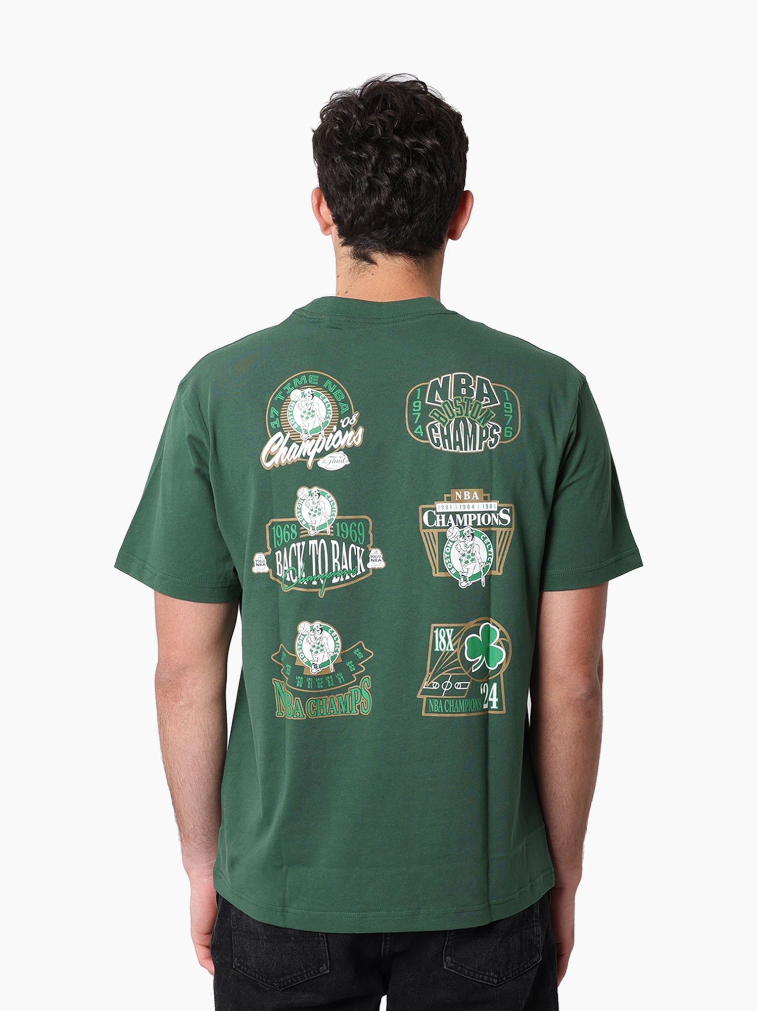 Mitchell & Ness NBA Golden Tee Boston Celtics Pine Needle