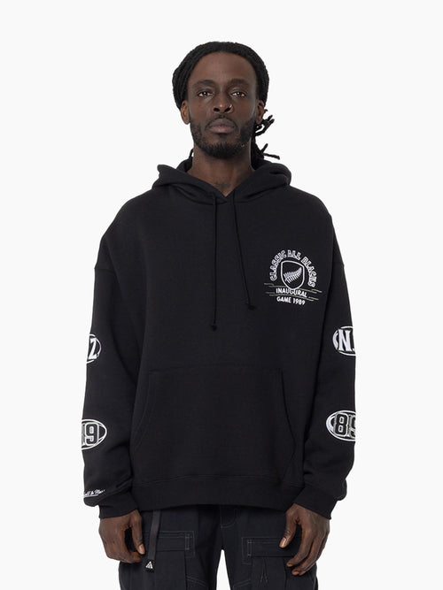 Mitchell & Ness Rugby Union Inaugural Hoodie Classic All Blacks