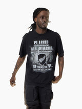 Mitchell & Ness Rugby Union Lightning Tee Classic All Blacks