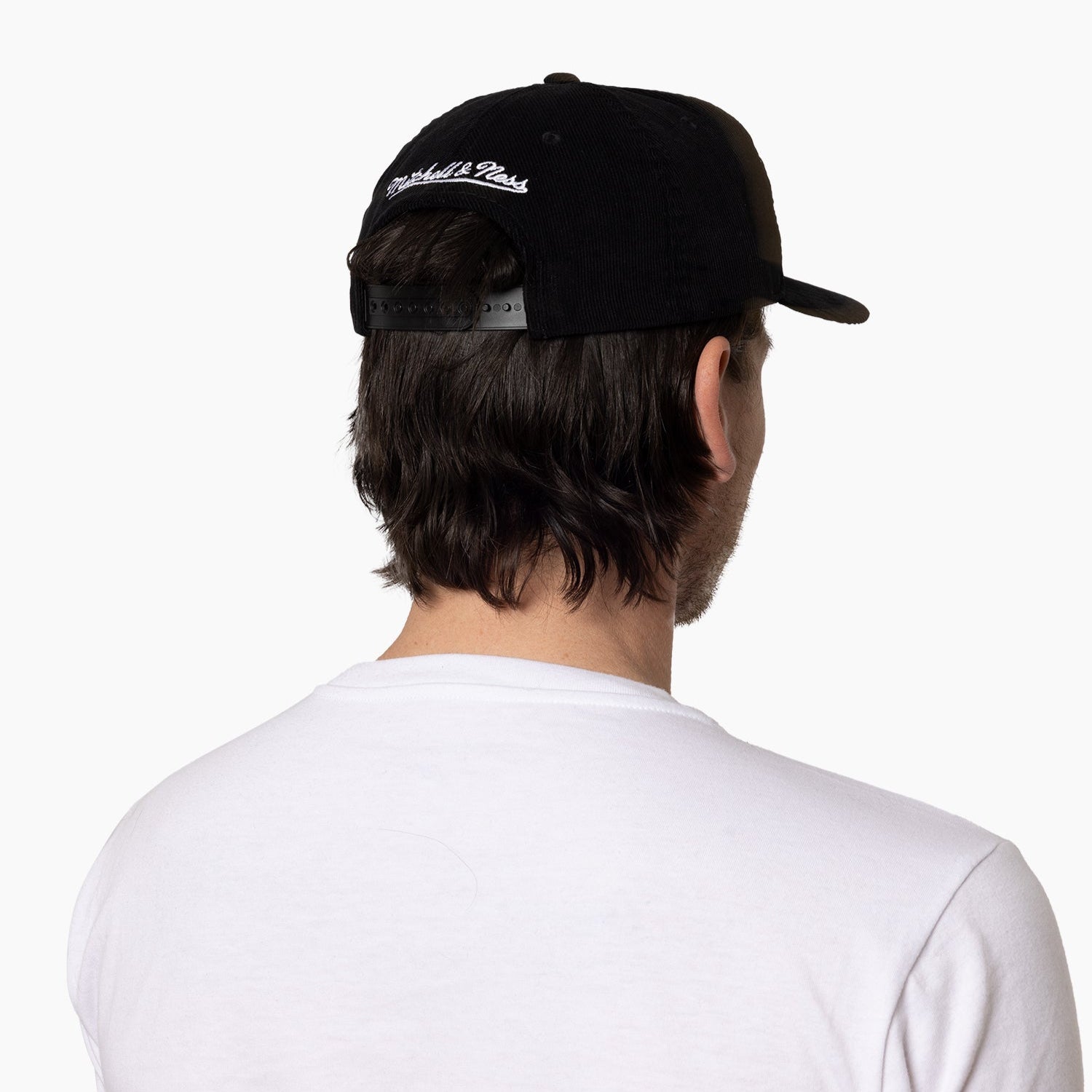 Mitchell & Ness Rugby Union Corduroy Script Original Cap All Blacks Team Kelly Green Undervisor
