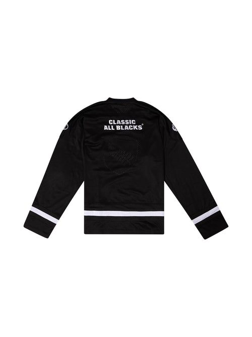 Mitchell & Ness Rugby Union Chrome Mesh Jersey Classic All Blacks