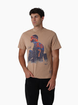 Mitchell & Ness NBA In The Moment Tee New York Knicks Anthony Warm Taupe