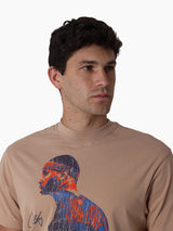 Mitchell & Ness NBA In The Moment Tee New York Knicks Anthony Warm Taupe