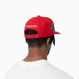 Mitchell & Ness NBA Pro Crown Suede Visor Chicago Bulls Red