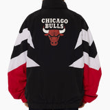 Mitchell & Ness NBA Spray Jacket Chicago Bulls Black Red