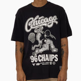 Mitchell & Ness NBA I’m Back Tee Chicago Bulls Overdyed Black