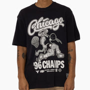 Mitchell & Ness NBA I'm Back Tee Chicago Bulls Overdyed Black