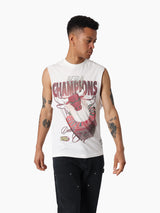 Mitchell & Ness NBA Hardlight Muscle Chicago Bulls Vintage White