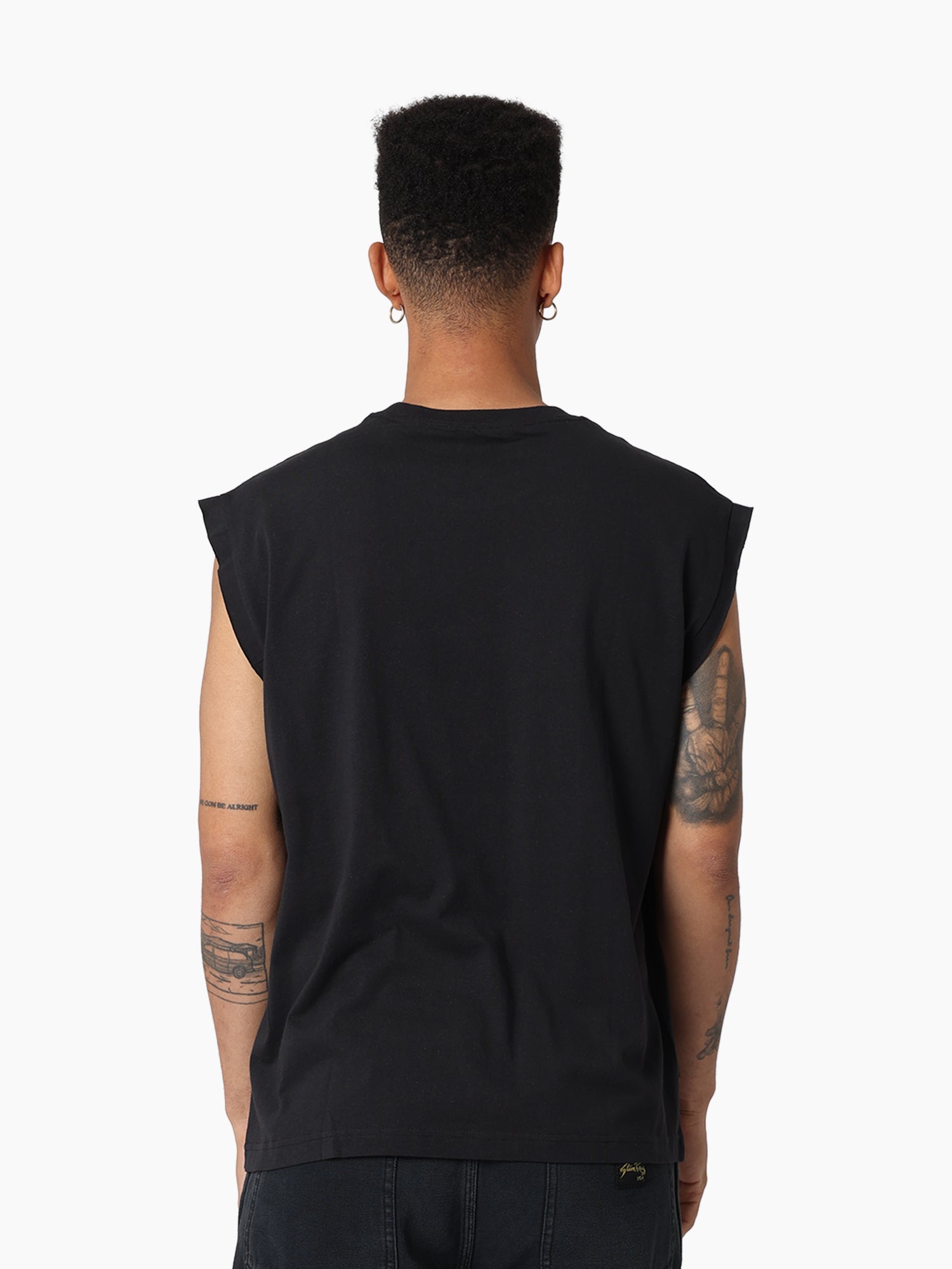 Mitchell & Ness Champions Script Boxy Muscle Chicago Bulls Black