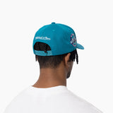 Mitchell & Ness NBA Pro Crown Suede Visor Charlotte Hornets Teal