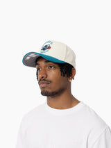 Mitchell & Ness NBA Pro Pinch Charlotte Hornets White Cream Teal