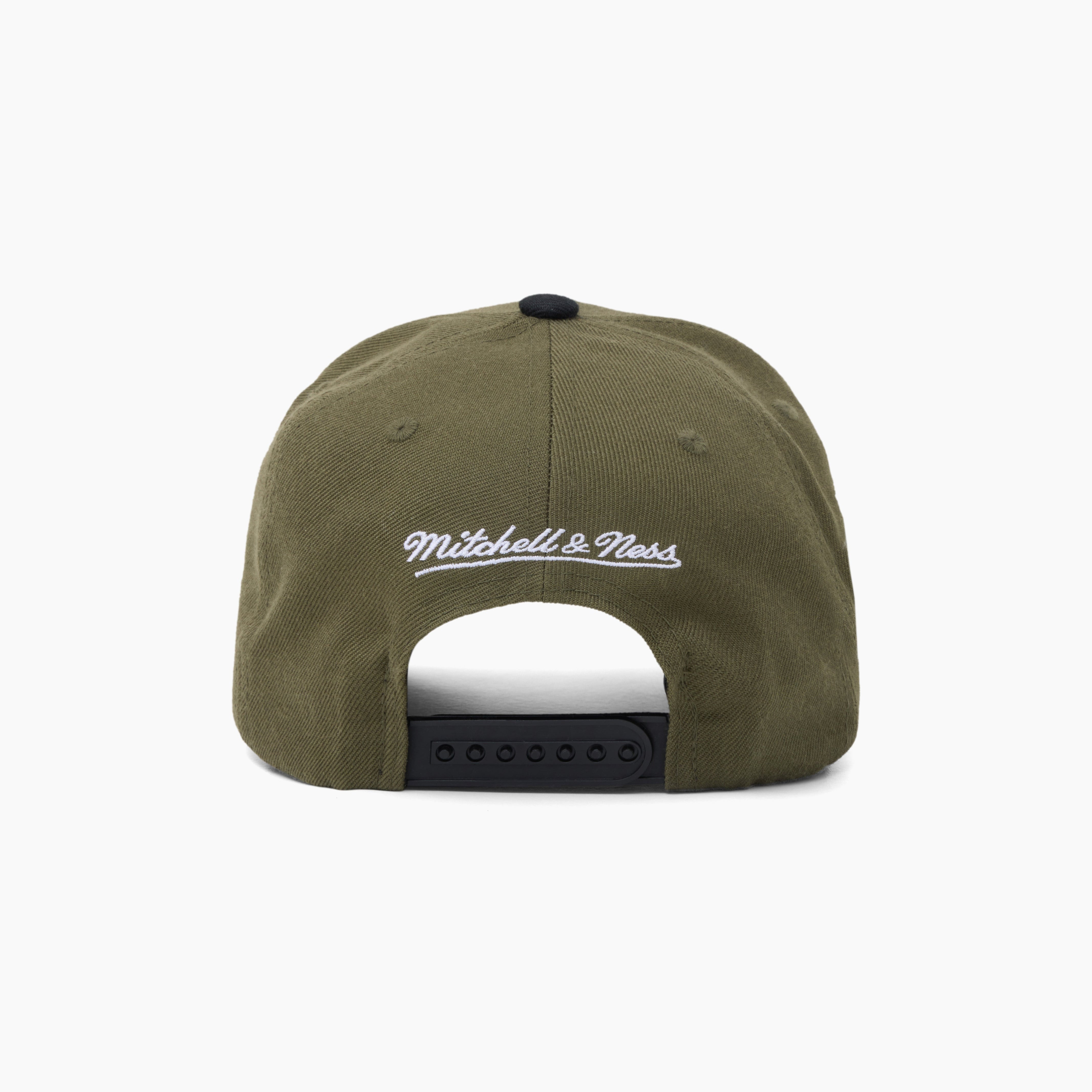 Mitchell & Ness NBA Future Utility Pro Crown Charlotte Hornets Olive/Black