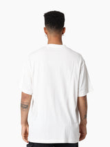 Mitchell & Ness NBA Hardlight Tee Charlotte Hornets Vintage White