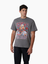 Mitchell & Ness NBA Star Burster Tee Detroit Pistons Rodman City Skyline