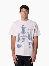 Mitchell & Ness NBA In The Moment Tee Minnesota Timberwolves Garnet Orchid Tint