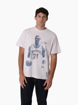 Mitchell & Ness NBA In The Moment Tee Minnesota Timberwolves Garnet Orchid Tint