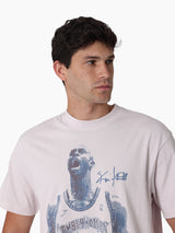 Mitchell & Ness NBA In The Moment Tee Minnesota Timberwolves Garnet Orchid Tint