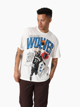 Mitchell & Ness NBA Noise Tee Minnesota Timberwolves Egret