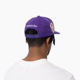 Mitchell & Ness NBA Pro Crown Suede Visor Los Angeles Lakers Purple