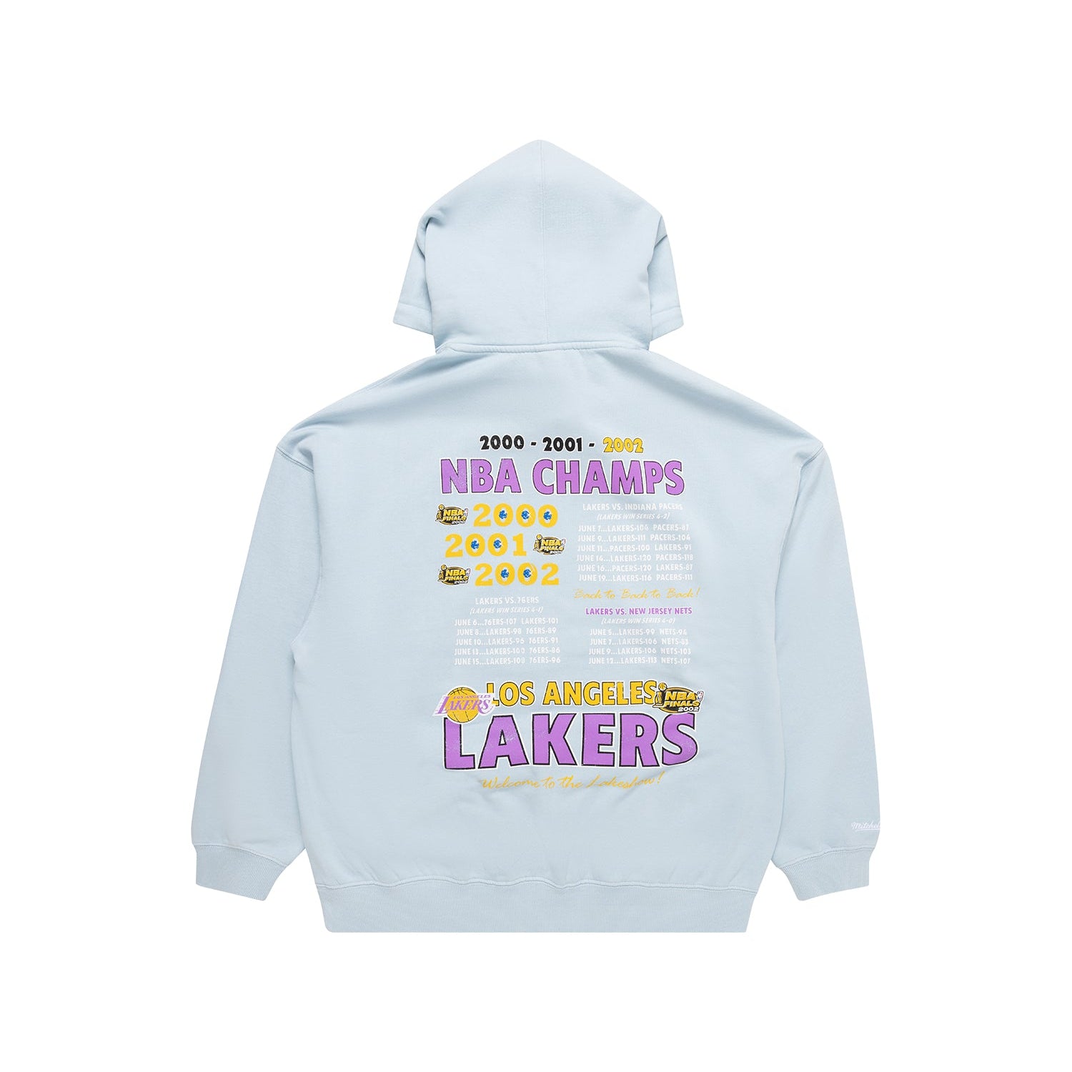 Mitchell & Ness NBA Finals Champion Hood Los Angeles Lakers Blue