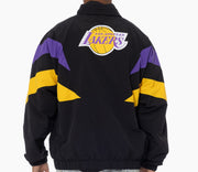 Mitchell & Ness NBA Spray Jacket Los Angeles Lakers Black Purple Yellow