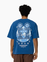 Mitchell & Ness NBA Showtime Was Back Tee Los Angeles Lakers Blue