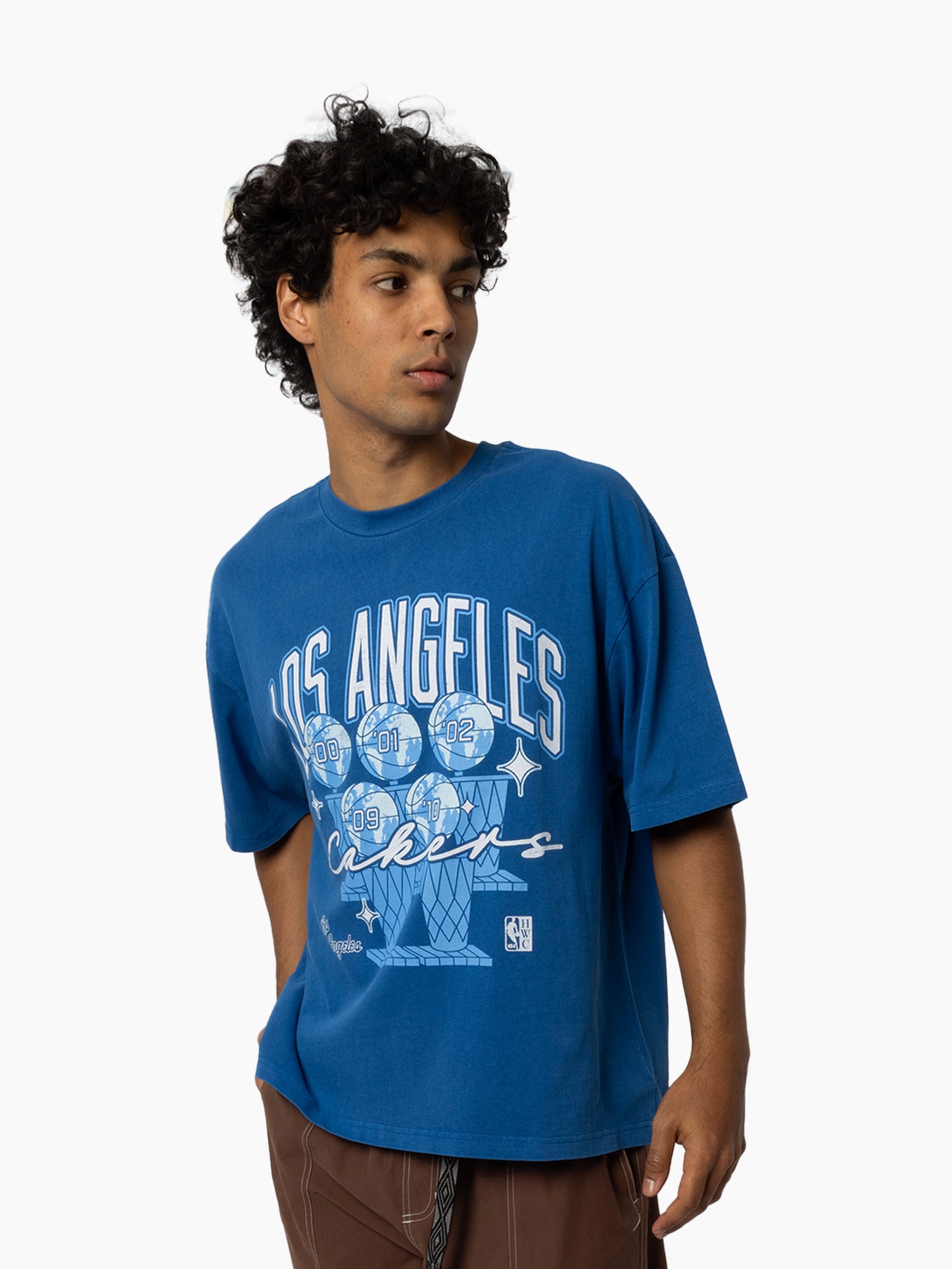 Mitchell & Ness NBA Showtime Was Back Tee Los Angeles Lakers Blue