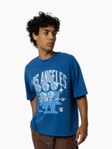 Mitchell & Ness NBA Showtime Was Back Tee Los Angeles Lakers Blue