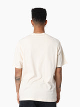 Mitchell & Ness NBA Hardlight Tee Los Angeles Lakers Ecru