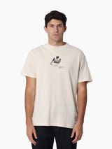 Mitchell & Ness NBA Stats Tee Los Angeles Lakers O’Neal Chalk